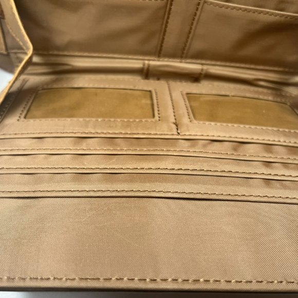 Brown Faux Leather Vintage Bag with Embroidery - Picture 9 of 12